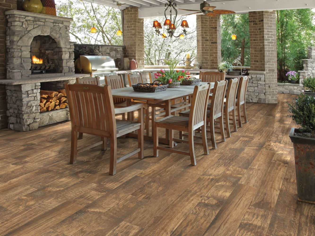 Dining area flooring | Affordable Floors